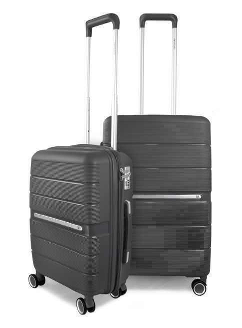 Pack Maletas Xpos SwissBag S+M Gris-0