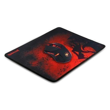 Combo Mouse + Pad Redragon M601WL, Black/Red-4