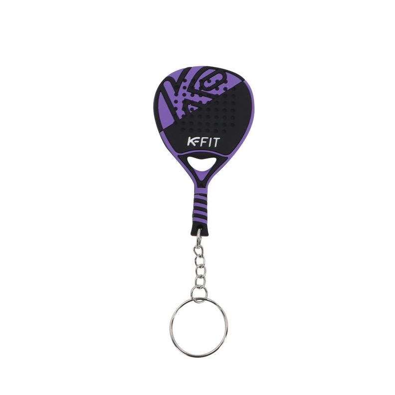 Llavero Pala Padel Purpura-0