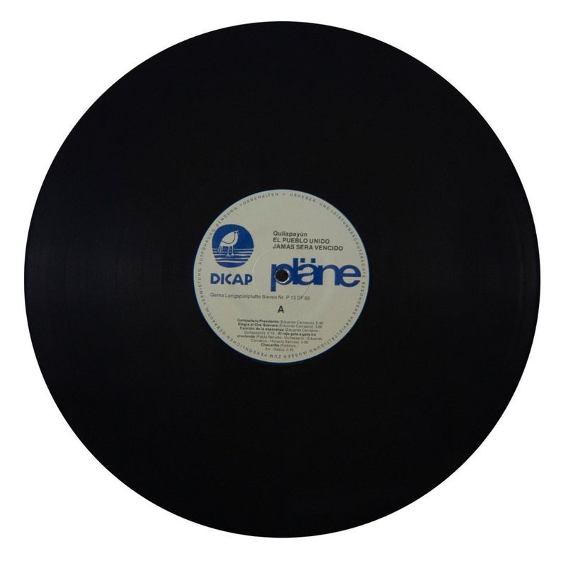 QUILAPAYÚN - EL PUEBLO UNIDO JAMÁS SERÁ VENCIDO VINILO USADO-3