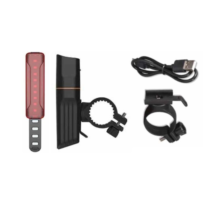 Luz Led Impermeable Para Bicicleta 7500 K Carga USB Tecnolab-2
