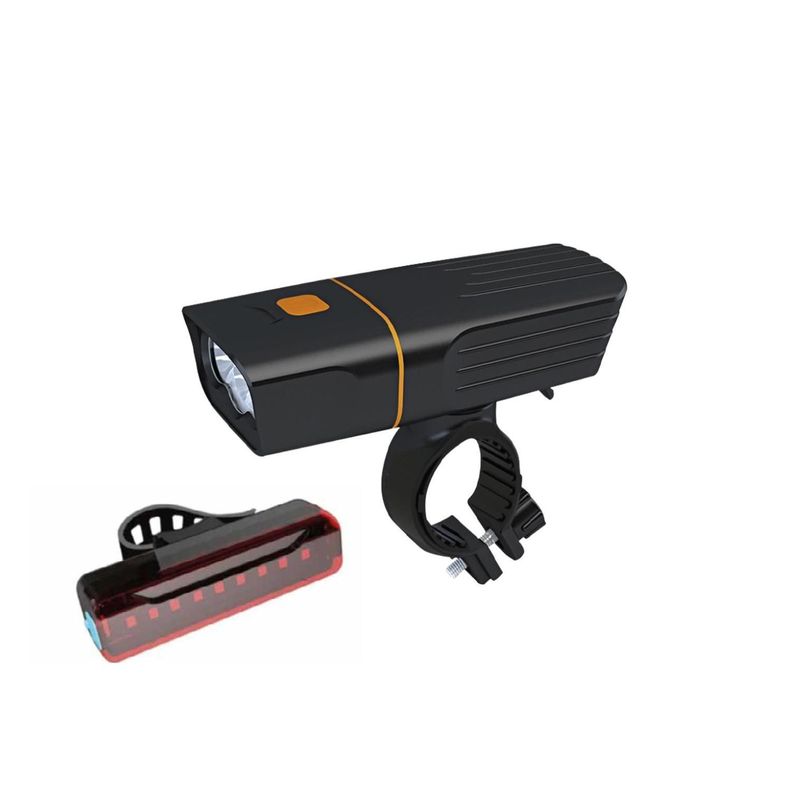 Luz Led Impermeable Para Bicicleta 7500 K Carga USB Tecnolab-1