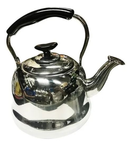Tetera 2 Litros Acero Inoxidable Cocina + Filtro-0