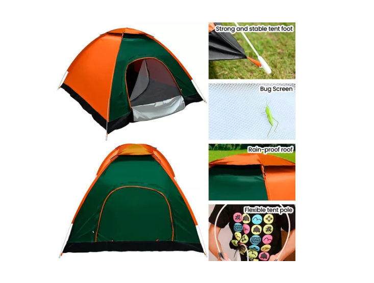 Carpa Camping 2 Personas Armado Facil Autoarmable-2