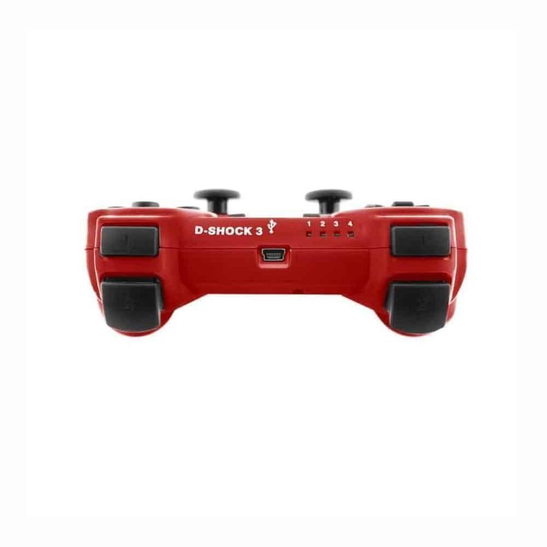 Mando Gamepad joystick Ps3 Bluetooth Inalambrico  - Rojo-1