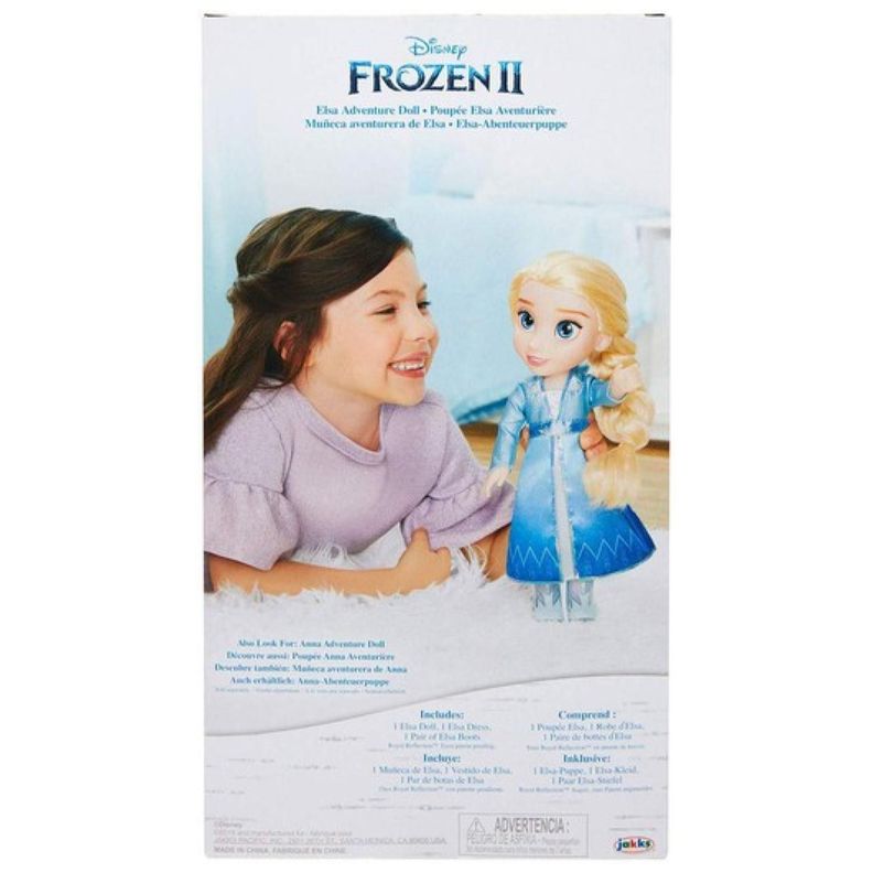Juguete Figura De Accion Elsa 35Cm Vestido Y Botas Frozen II-3