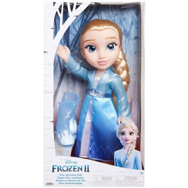 Juguete Figura De Accion Elsa 35Cm Vestido Y Botas Frozen II-2