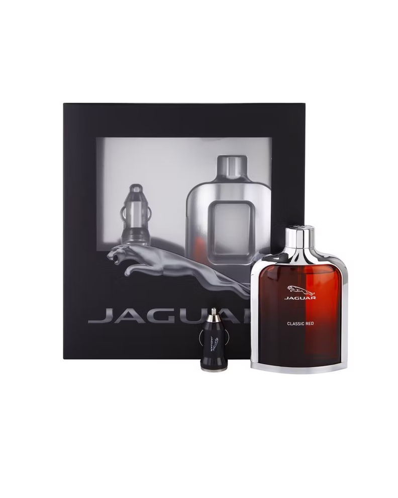 Jaguar Red Estuche Edt 100ml+Car Charger Hombre-0