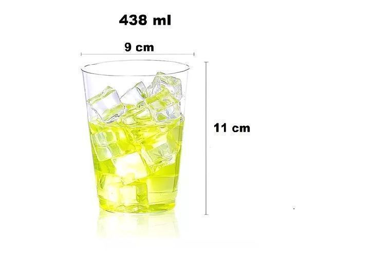 25 Set Vasos Desechables Plastico Vaso Acrilico-1