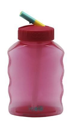 Botella Toma Jugo Keep Kido fucsia-0