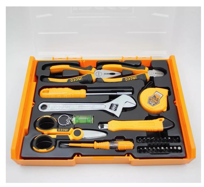 Set Juego De 29 Piezas Ingco + Caja Apilable -1