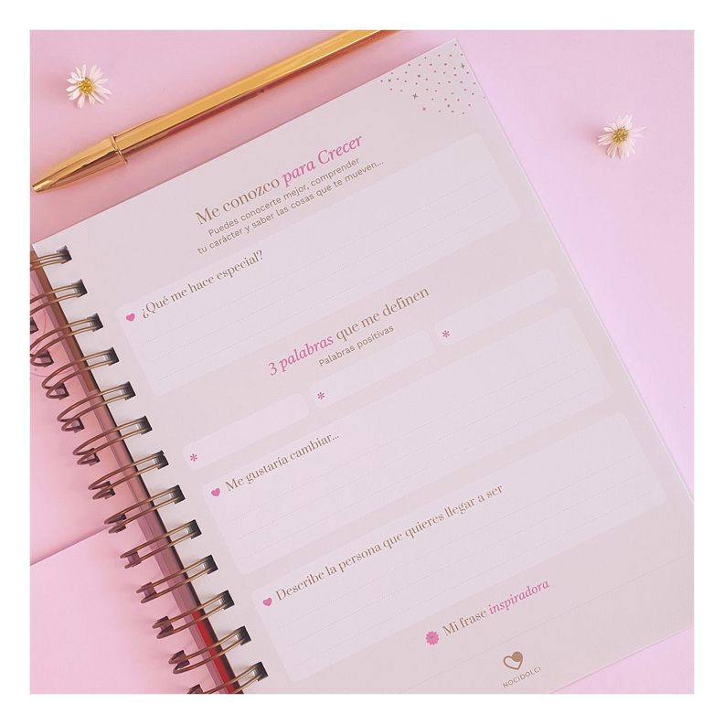 Mi Planner para Crecer Rosa Agenda-2