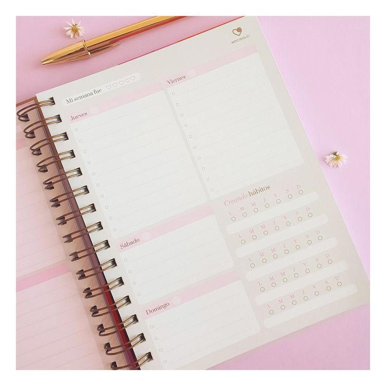 Mi Planner para Crecer Rosa Agenda-6