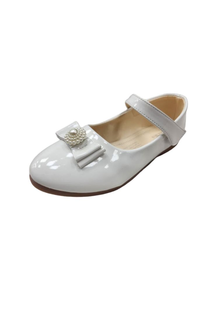 Zapato De Vestir Formal Niña Blanco-0
