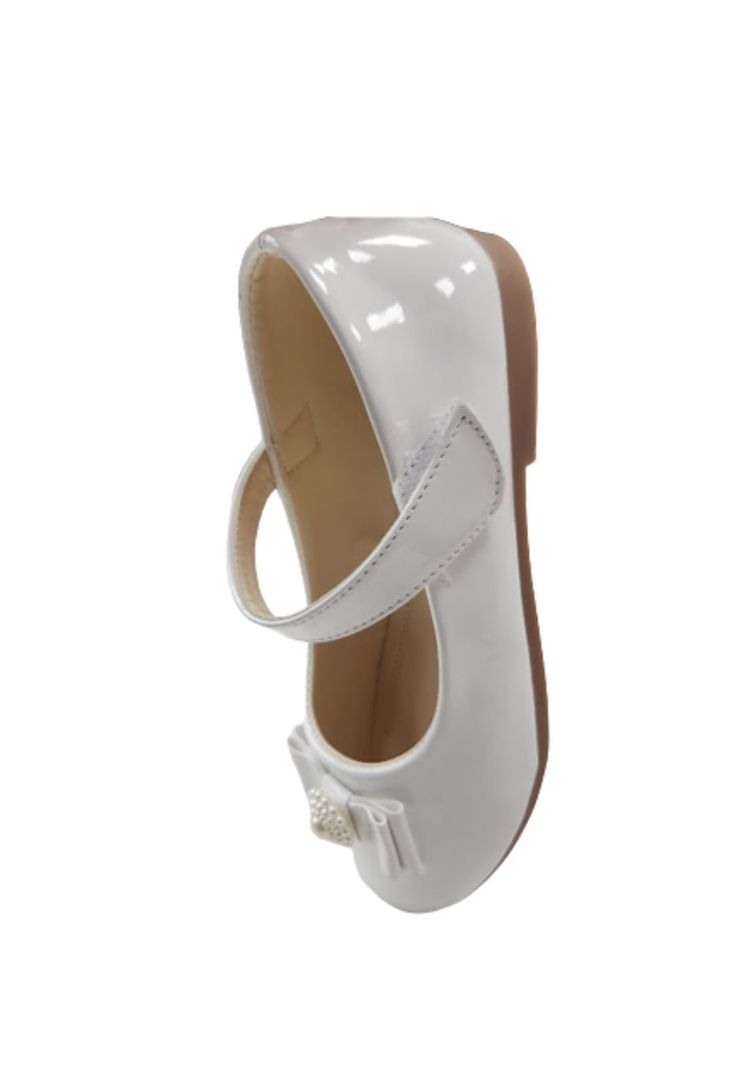 Zapato De Vestir Formal Niña Blanco-2