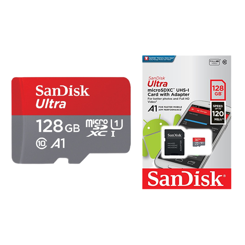 Tarjeta De Memoria Micro SD 128GB Clase 10 100MB/S-3