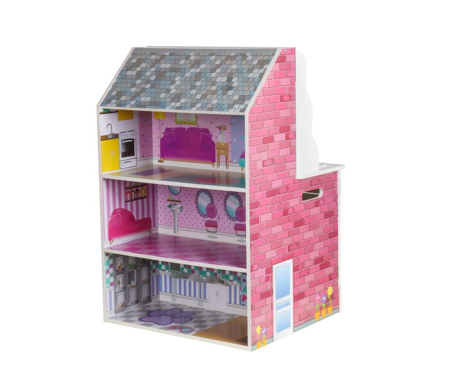 Casa Muñecas – Cocina 2 en 1-1