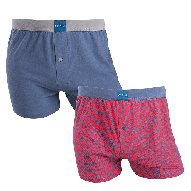 BOXER MEDIO ALGODON PACK 2.-0