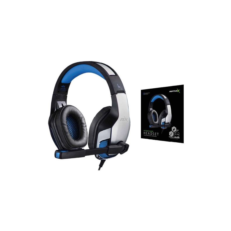 Audífonos Gamer Pc Y Consolas Usb Led Azul-1