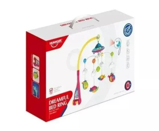 Movil Musical Con Control Y Luz De Proyeccion Para Bebe-2