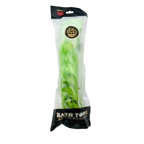 ESPONJA PARA ESPALDA TRENZA DE BAÑO-VERDE-0