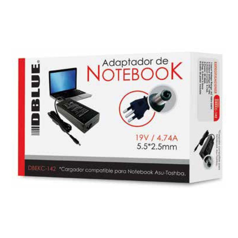 Cargador Notebook Compatible Asus Toshiba 19V - 4.7A 90W-0