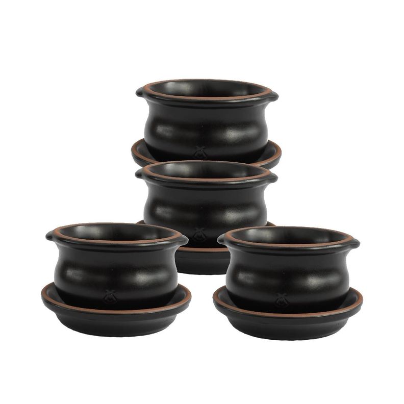 Set de Cacerolas Mestiza Negro Ebano-0