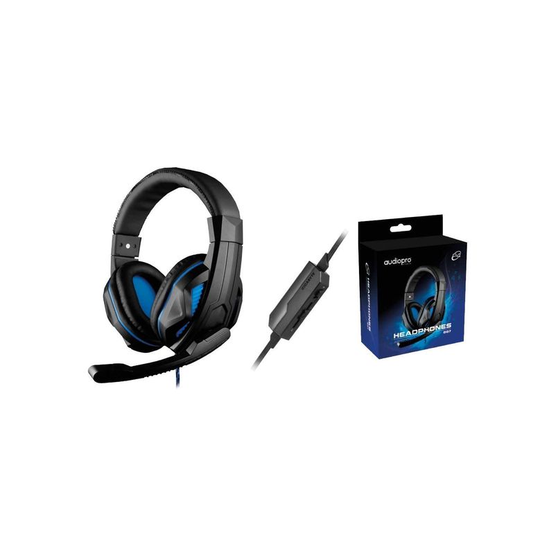 Audífonos Ps4 Y Consolas Conector 3.5mm Azul - Puntostore-1