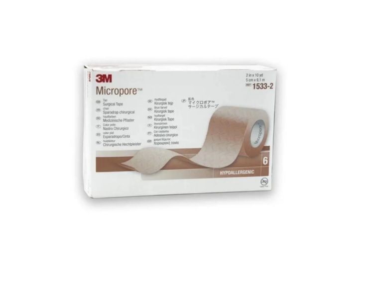 Micropore 3M (Sin Dispensador) 5 Cm X 9,1 M Piel 1533-2 x 6 unidades-0