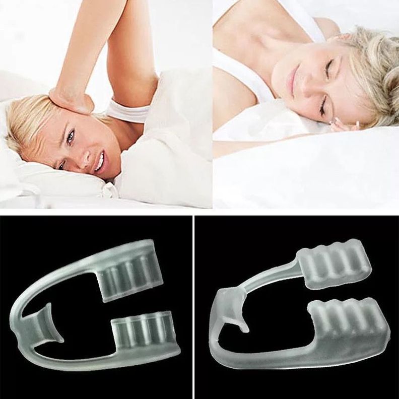 Placas De Silicona Anti Bruxismo Para Dientes, Pack 2 Unidades.-2