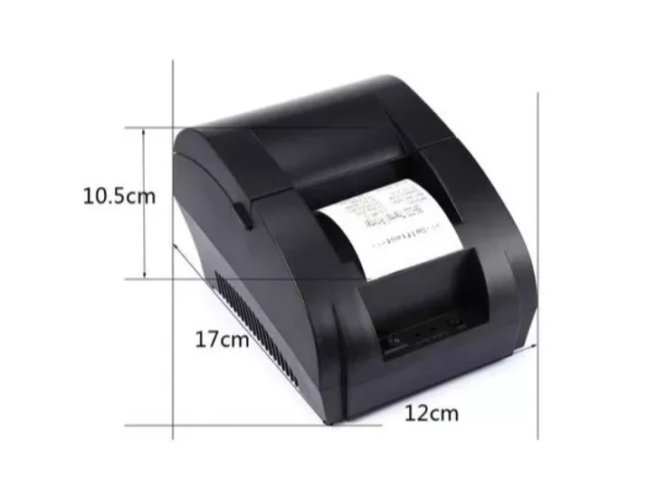 Impresora Térmica Usb Rollo 58mm Rj11 +2 Rollos Papel-3