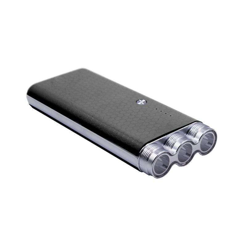 Power Bank Batería 15000mah 2 Usb Negro - PuntoStore-1