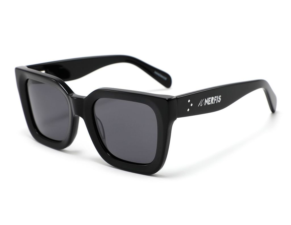 Anteojos de sol Marsella Eco Acetato Black Nerfis-2