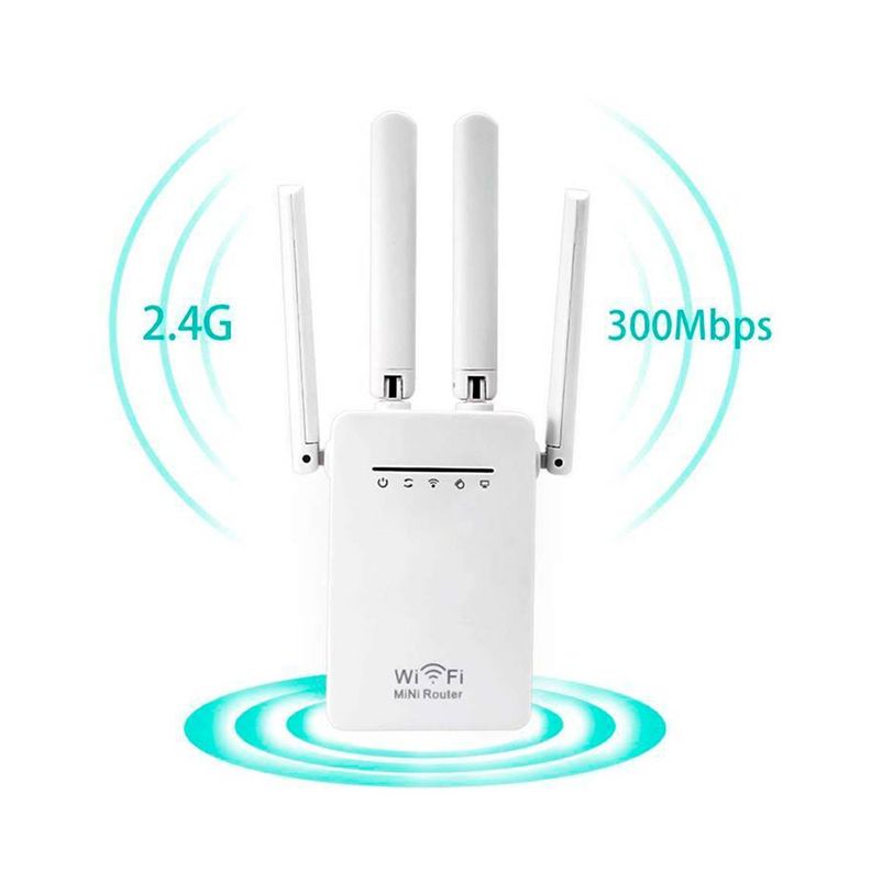 Router Repetidor Wifi 300 Mbps 4 Antenas Dblue-3