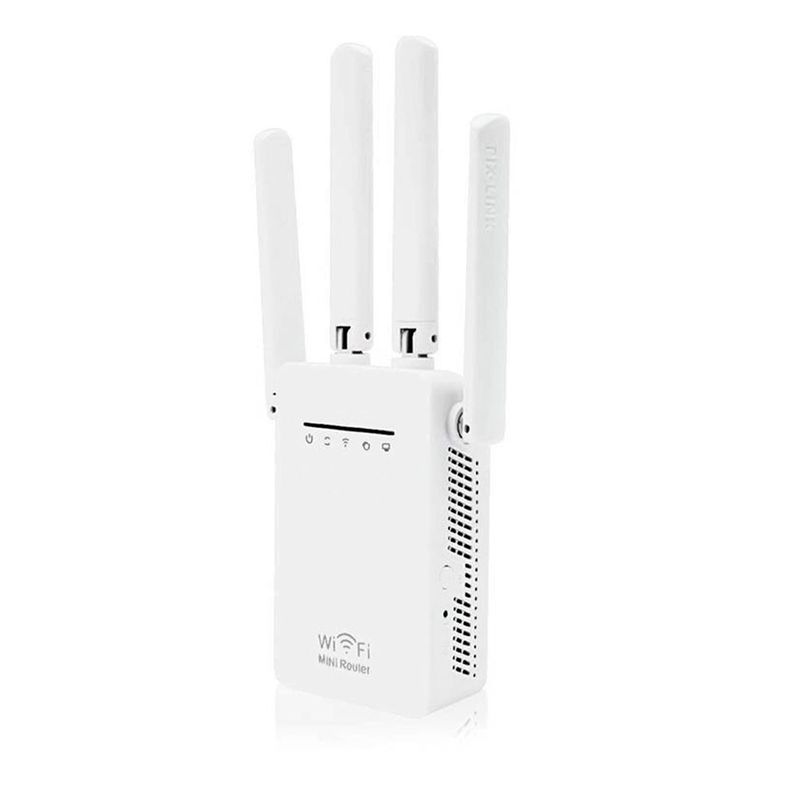 Router Repetidor Wifi 300 Mbps 4 Antenas Dblue-0