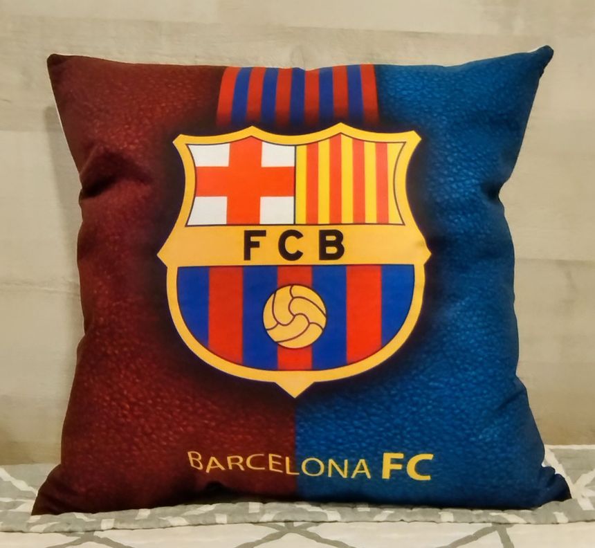 Cojín Felpa 45x45 cm De Barcelona España Extra Suave -3