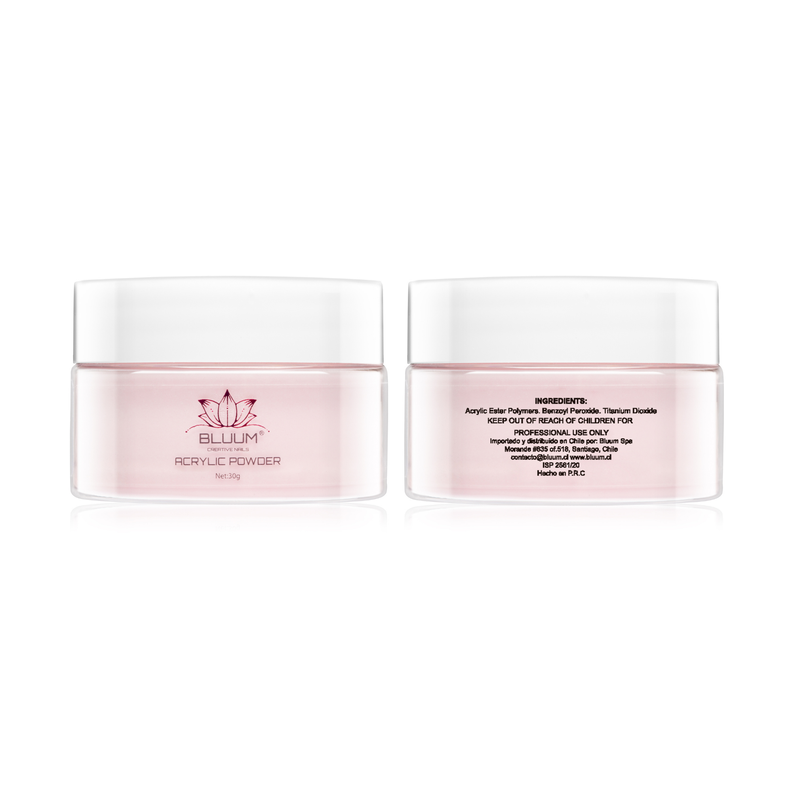 Polvo Acrílico Bluum Rosado 30gr-2