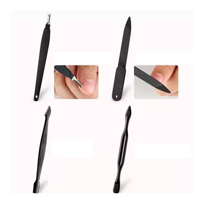Set De Manicura Cortauñas Kit De Aseo Profesional -2