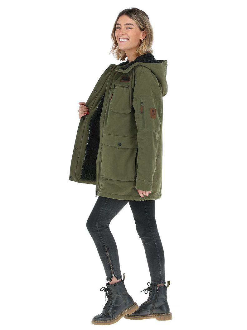 Chaqueta Corcovado Verde Mujer-1