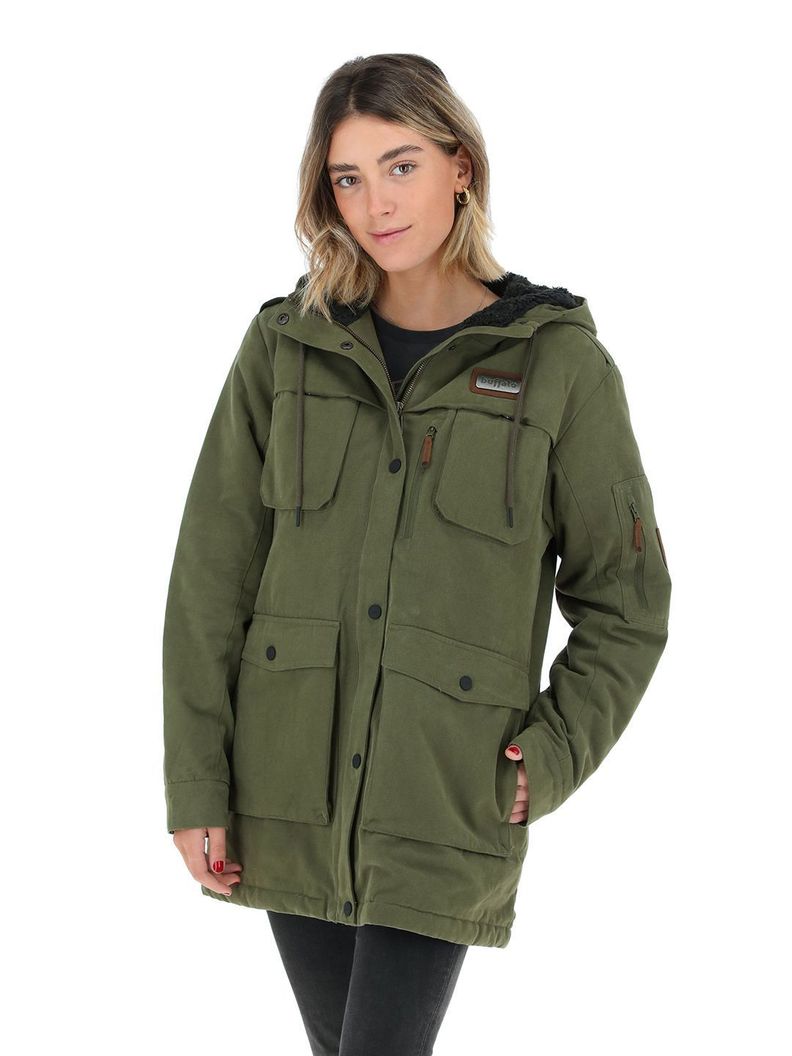 Chaqueta Corcovado Verde Mujer-0
