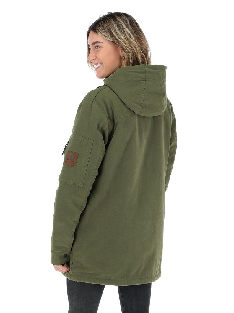 Chaqueta Corcovado Verde Mujer-2