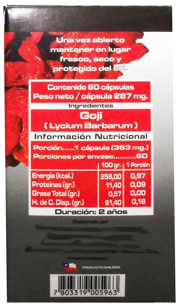 2 X AURA VITALIS GOJI 287 MG 60 CAPSULAS-3