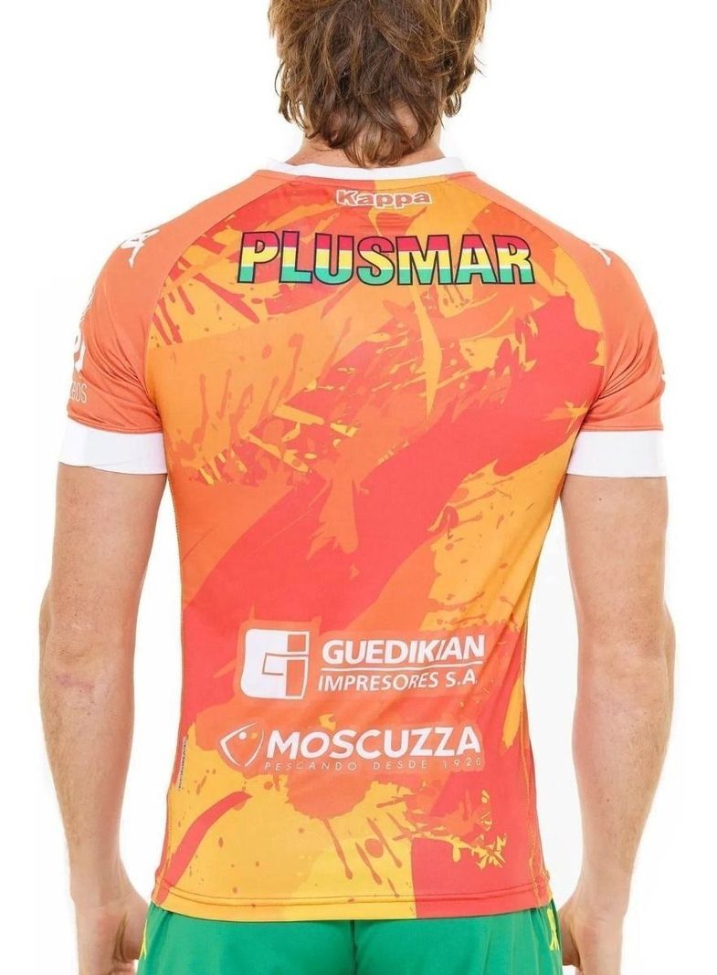      Camiseta Aldosivi 2021 Arquero Naranjo Nueva Original Kappa-2