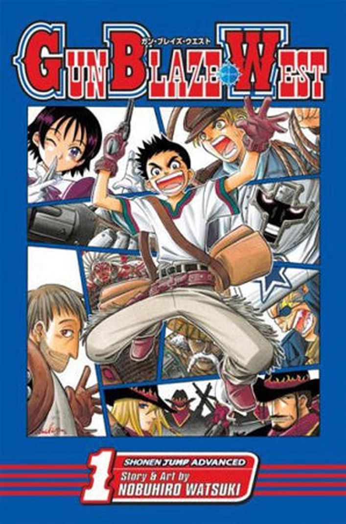 Manga Gun Blaze West 01 (En Inglés) - USA-0