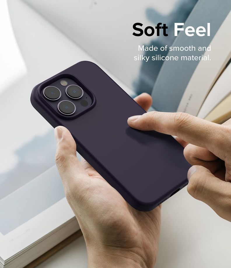 Carcasa Ringke de Silicona Para iPhone 14 Pro Max-3