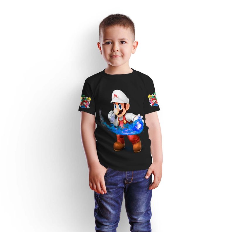 Polera Super Mario Bros D7-0