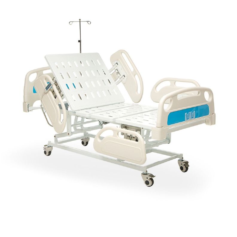 cama clínica eléctrica 4 pcs premium + colchón-1