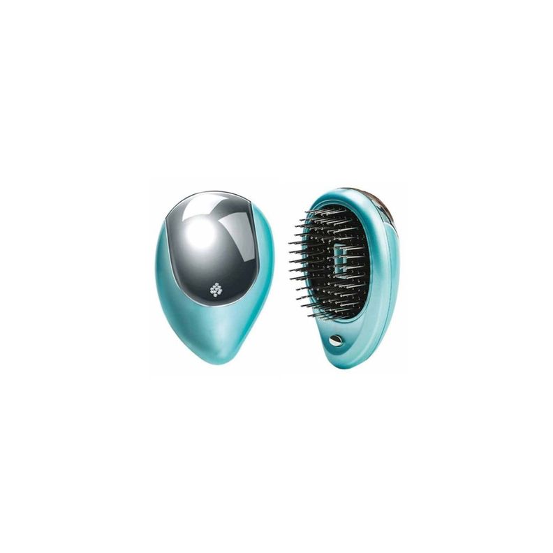 Cepillo Ionico Desenredante Cabello Portatil - PuntoStore Celeste
