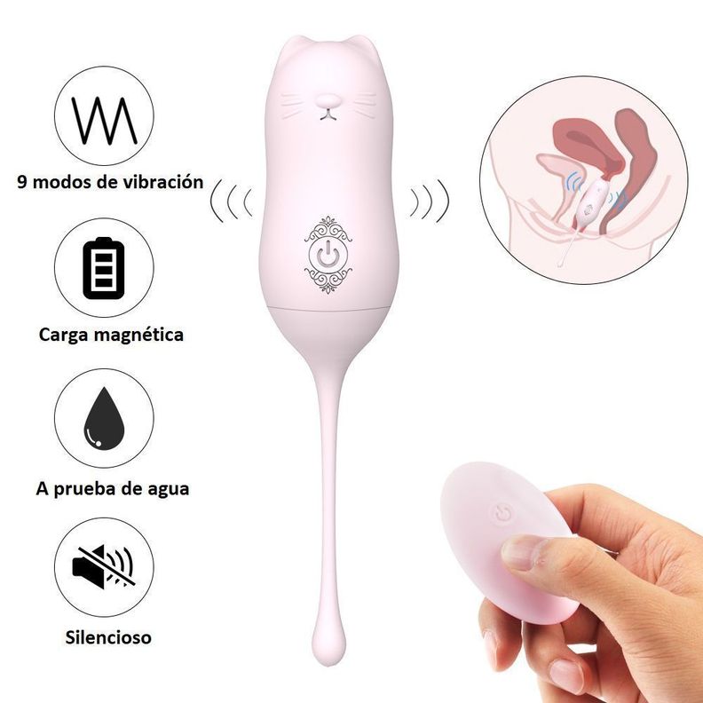 Miaou Huevitos Masajeadores Vibrador Love Eggs Juguete Mujer-2