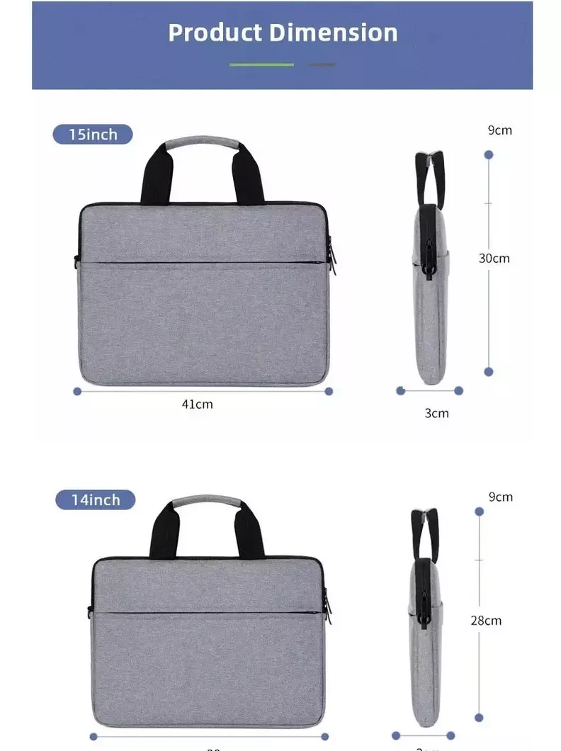 Bolso Funda Para Notebook 14 Pulgadas / Rosado-2